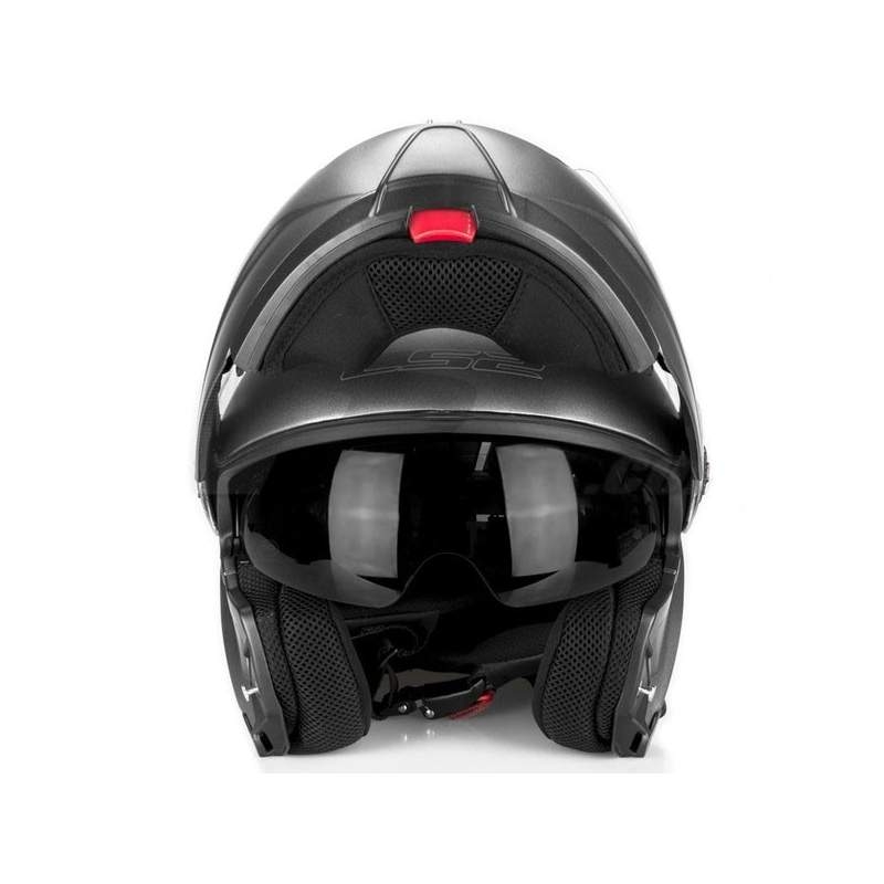 Cască de motociclist LS2 FF325 Strobe negru mat - Grad II