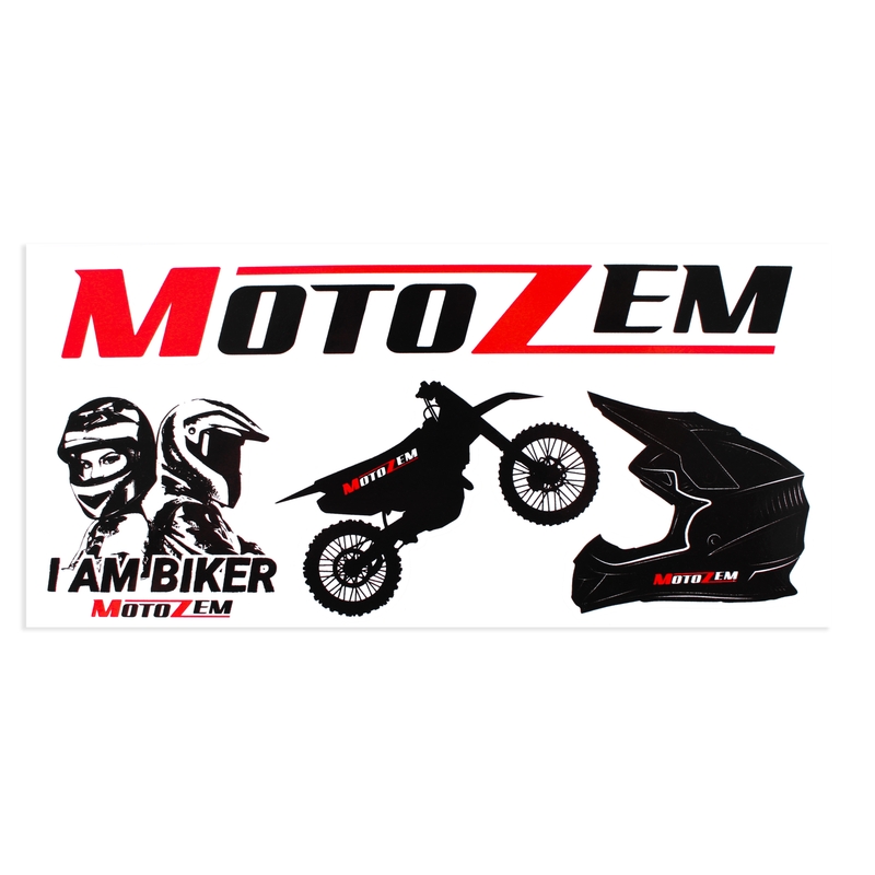 Set de autocolante MotoZem Cross