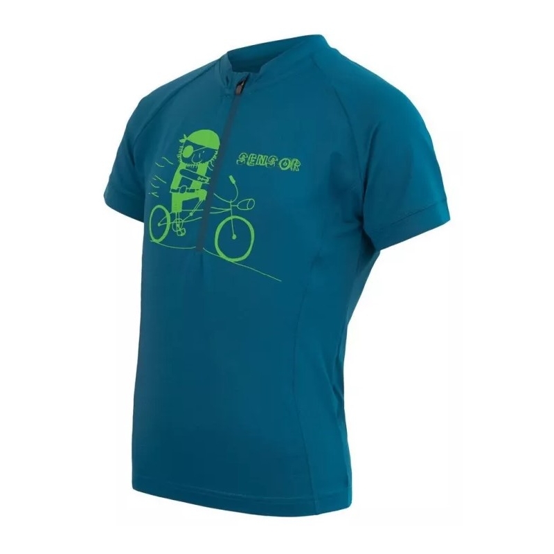 Tricou pentru copii Sensor Entry albastru - mânecă scurtă lichidare