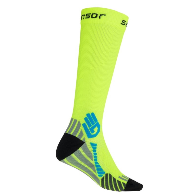 Șosete galben fluo Sensor Compress lichidare