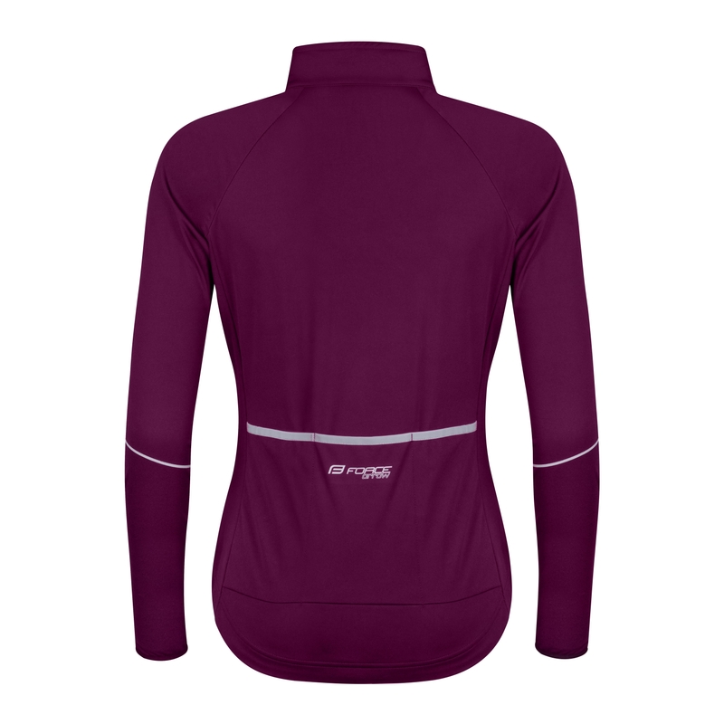 Jachetă de bicicletă pentru femei FORCE Arrow violet lichidare