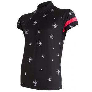 Tricou pentru femei Sensor Swallow negru - mânecă scurtă lichidare