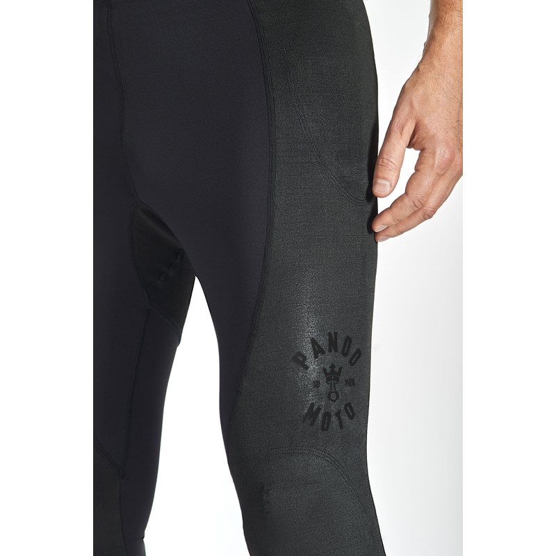 Jambiere de motociclist PANDO MOTO Skin UH 02 negru lichidare