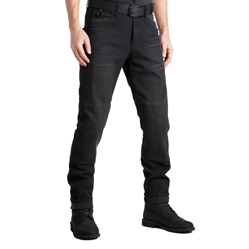 Blugi motocicletă PANDO MOTO Boss Dyn negru lichidare