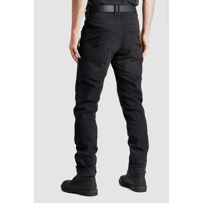 Blugi motocicletă PANDO MOTO Boss Dyn negru lichidare