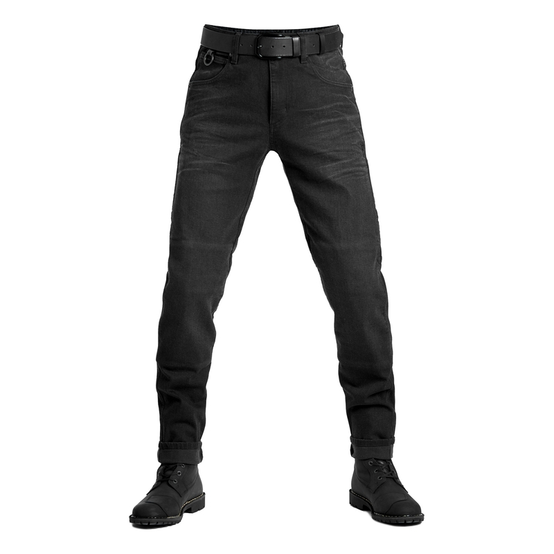 Blugi motocicletă PANDO MOTO Boss Dyn negru lichidare
