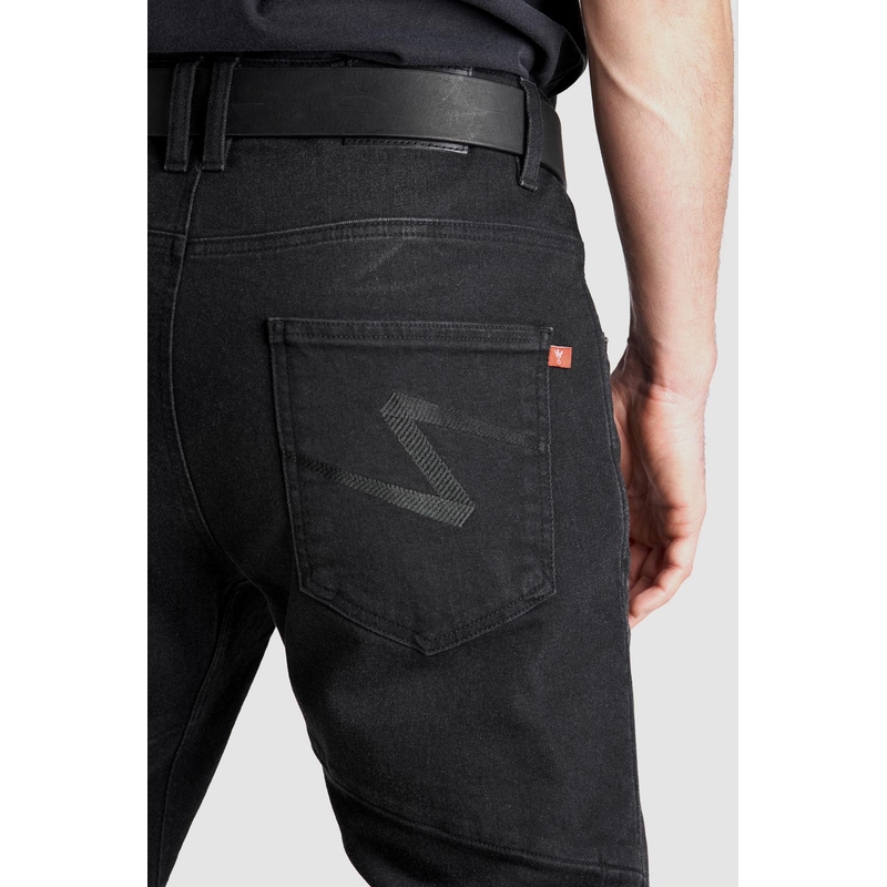 Blugi motocicletă PANDO MOTO Boss Dyn negru lichidare