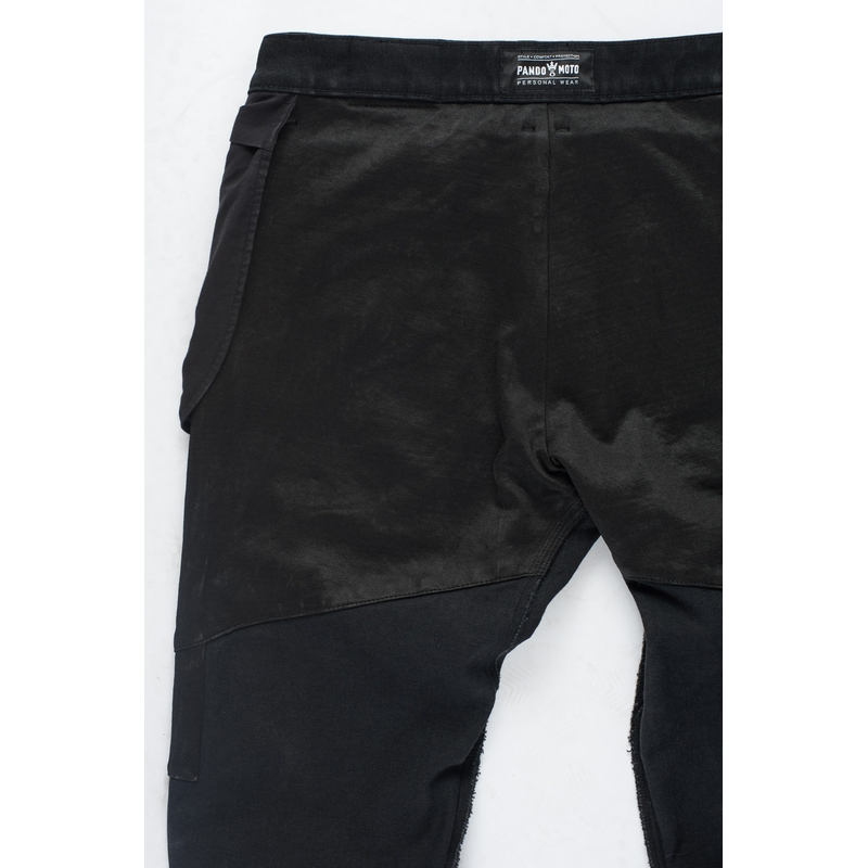 Blugi motocicletă PANDO MOTO Boss Dyn negru lichidare