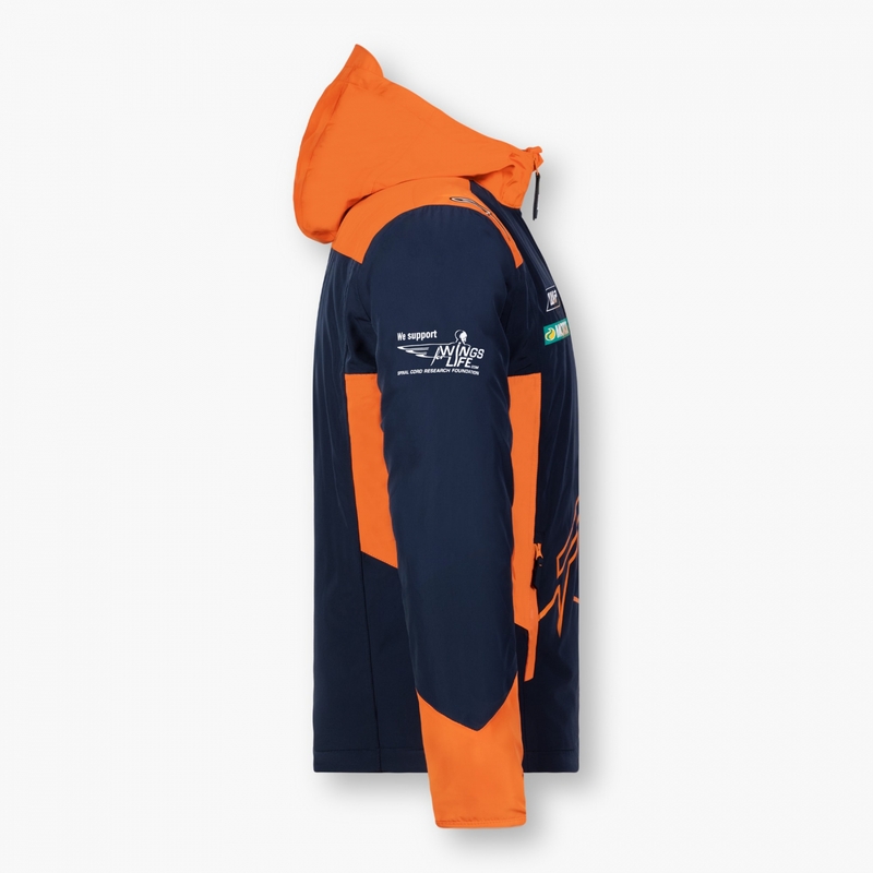 KTM Red Bull Racing Jacheta Windbreaker albastru-portocaliu lichidare