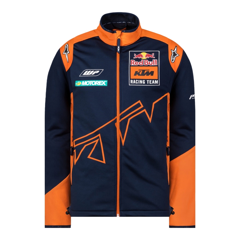 Jachetă Softshell KTM Red Bull Racing 22 albastru-portocaliu lichidare