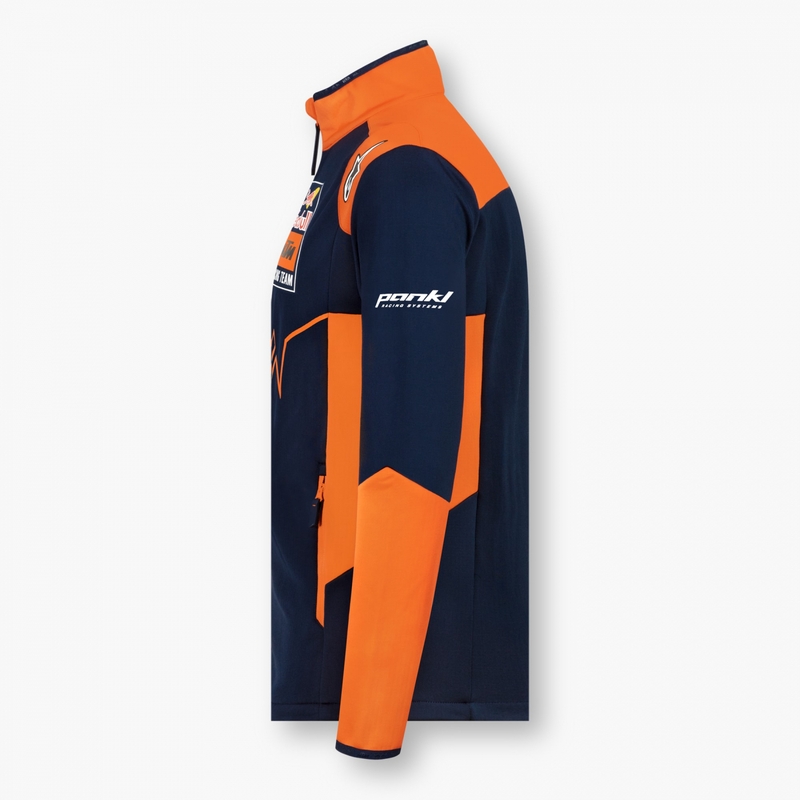 Jachetă Softshell KTM Red Bull Racing 22 albastru-portocaliu lichidare