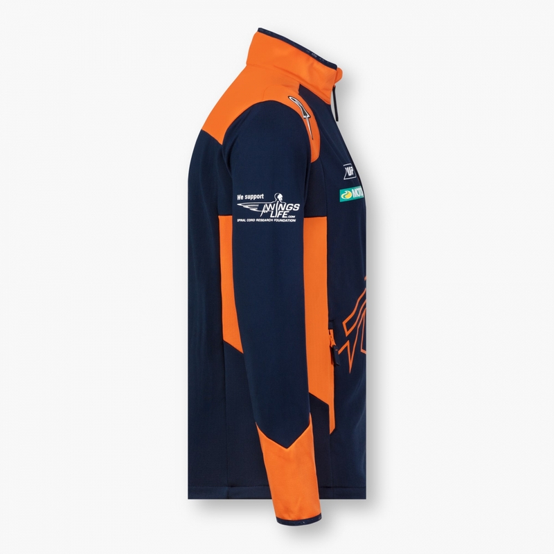 Jachetă Softshell KTM Red Bull Racing 22 albastru-portocaliu lichidare