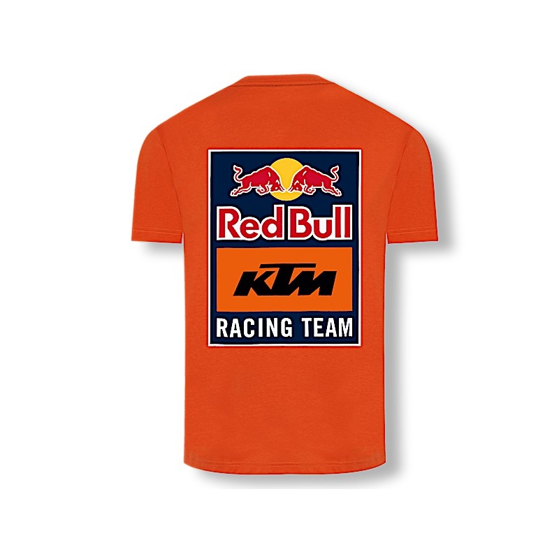 Tricou KTM Red Bull Backprint portocaliu
