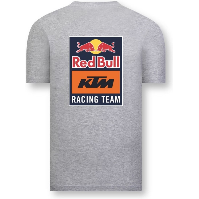 KTM Red Bull Backprint tricou gri