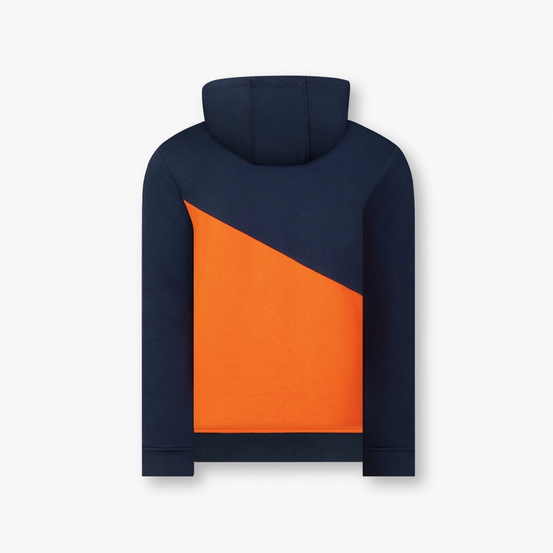 KTM Colourswitch Red Bull Red Bull Zip Kids Sweatshirt albastru-portocaliu lichidare