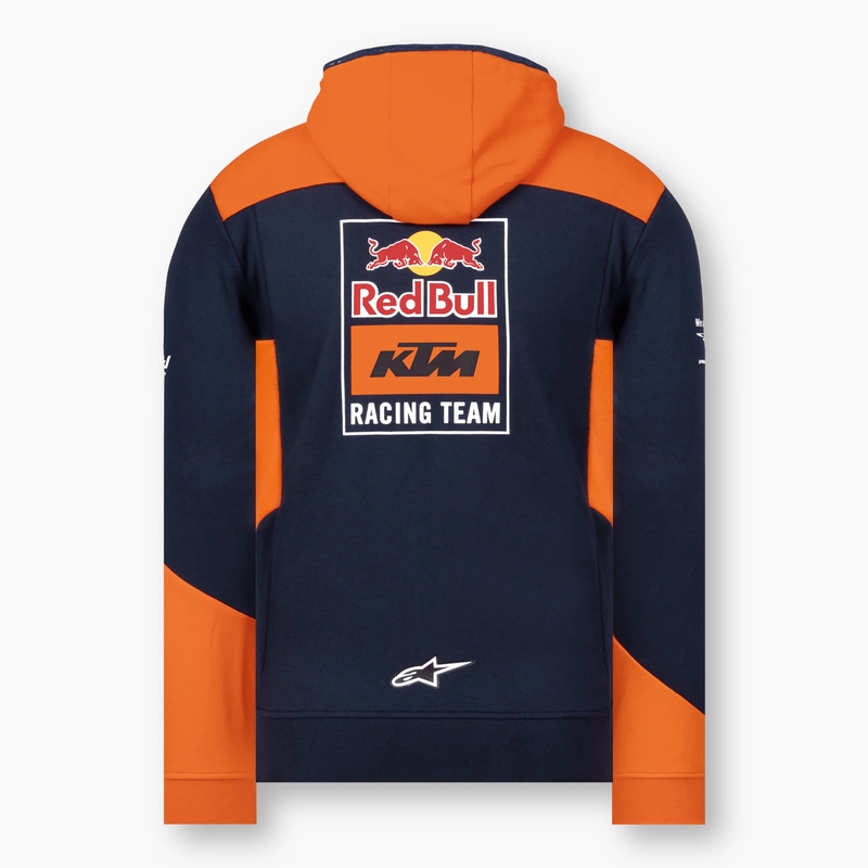 Hanorac KTM Red Bull Racing Official Teamline albastru-portocaliu