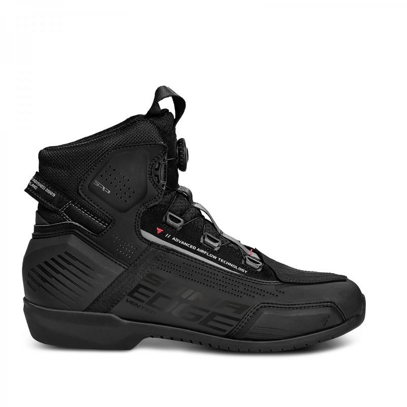 Shima Edge Vent Negru cizme de motocicletă Shima Edge Vent