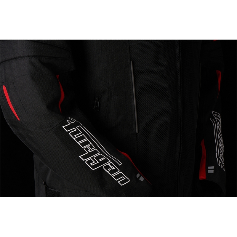 Furygan Ultra Spark Vented 3 în 1 Jachetă de motocicletă roșie și neagră Furygan Ultra Spark Vented 3 în 1