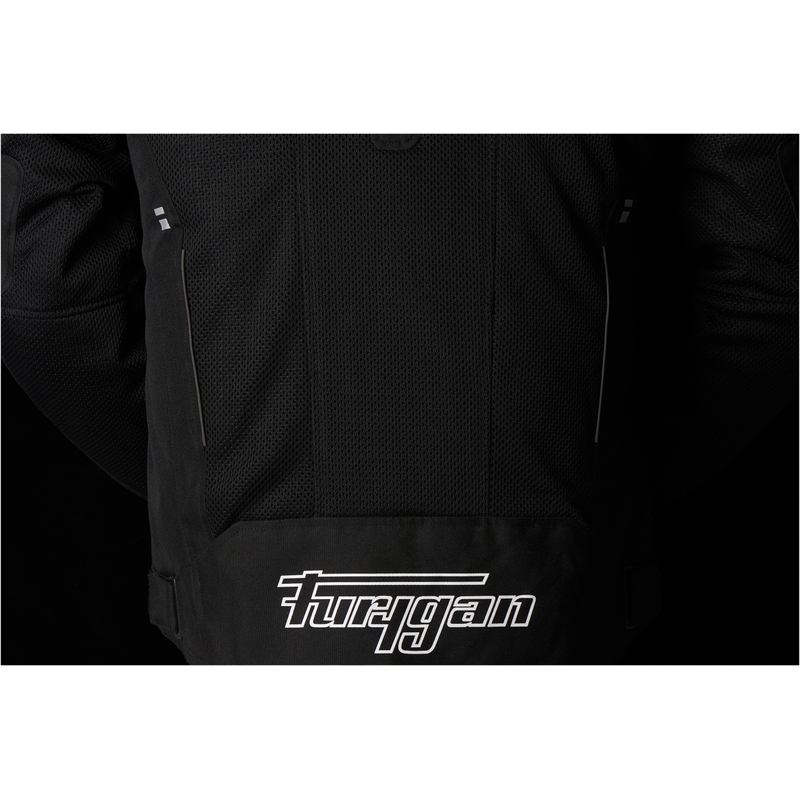 Furygan Ultra Spark Vented 3 în 1 Jachetă de motocicletă roșie și neagră Furygan Ultra Spark Vented 3 în 1