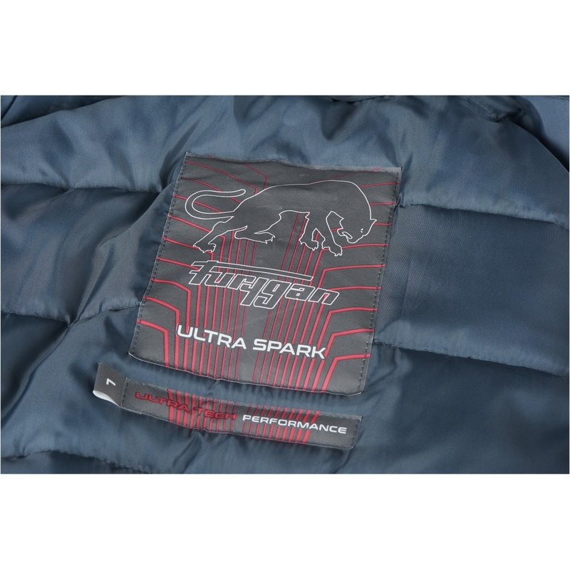 Furygan Ultra Spark Vented 3 în 1 Jachetă de motocicletă roșie și neagră Furygan Ultra Spark Vented 3 în 1