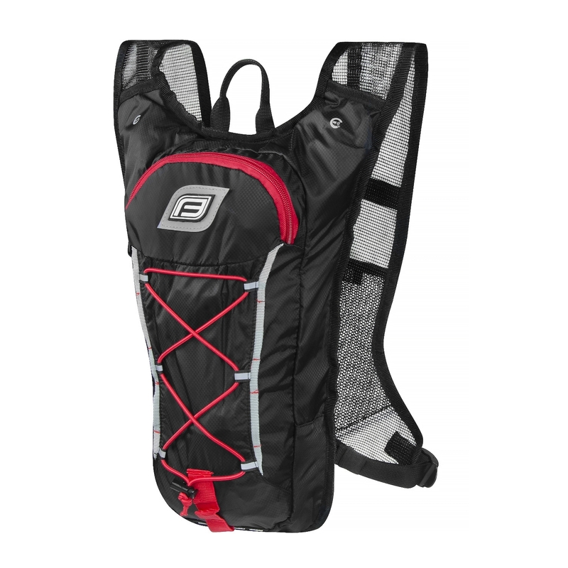 Rucsac de ciclism FORCE Pilot 10 l negru-roșu lichidare