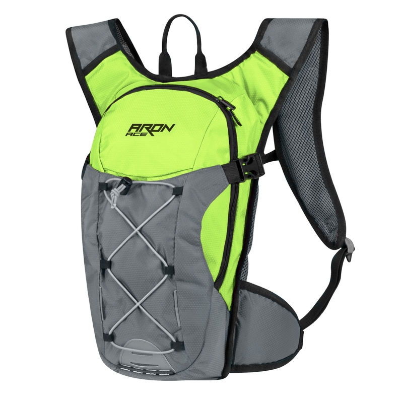 Rucsac de ciclism FORCE Aron Ace 10 l verde-gri fluo lichidare