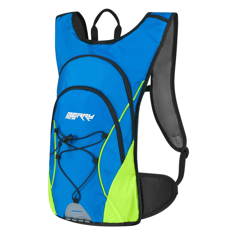 Rucsac de ciclism FORCE Berry Ace 12 l albastru-fluo verde lichidare