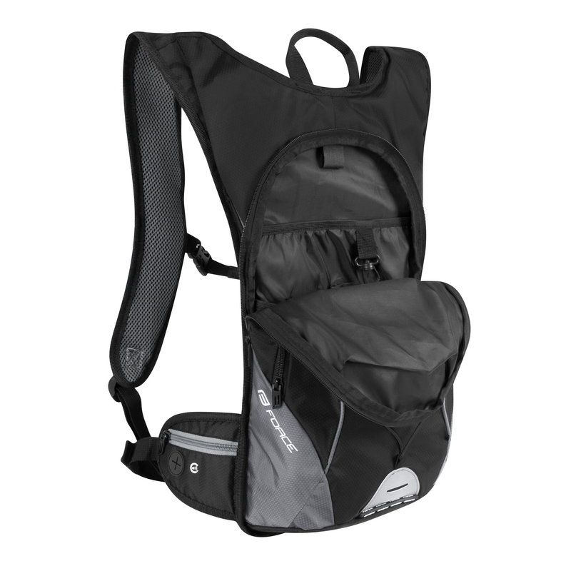 Rucsac de ciclism FORCE Berry Ace 12 l negru-gri lichidare