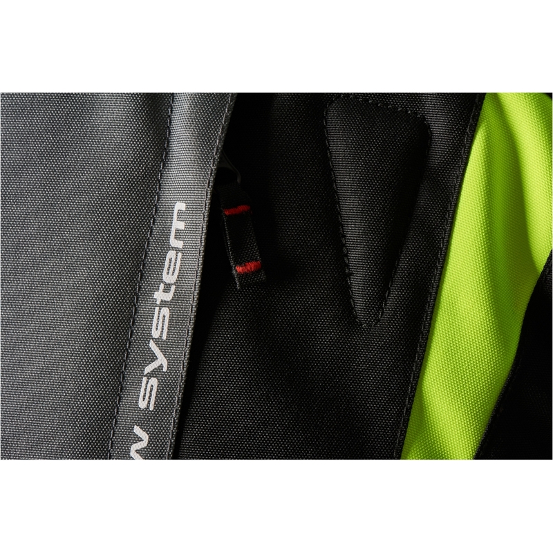 Furygan Apalaches jachetă de motocicletă negru-galben-fluo