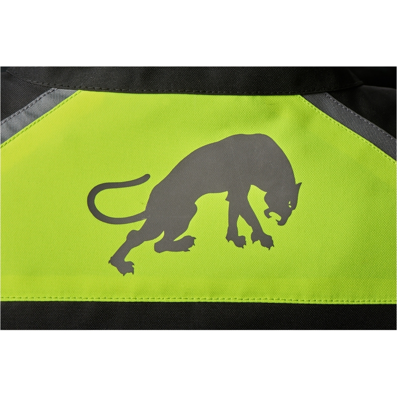 Furygan Apalaches jachetă de motocicletă negru-galben-fluo