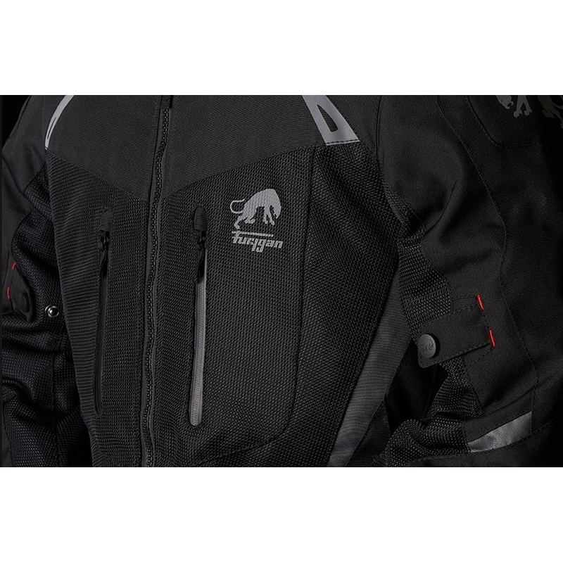 Furygan Apalaches Vented 2-in-1 Jachetă de motocicletă 2 în 1 negru