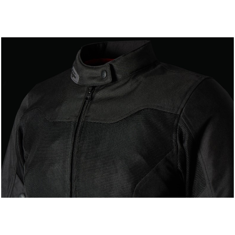 Geacă de motocicletă pentru femei Furygan Genesis Mistral Lady Evo 3 Black