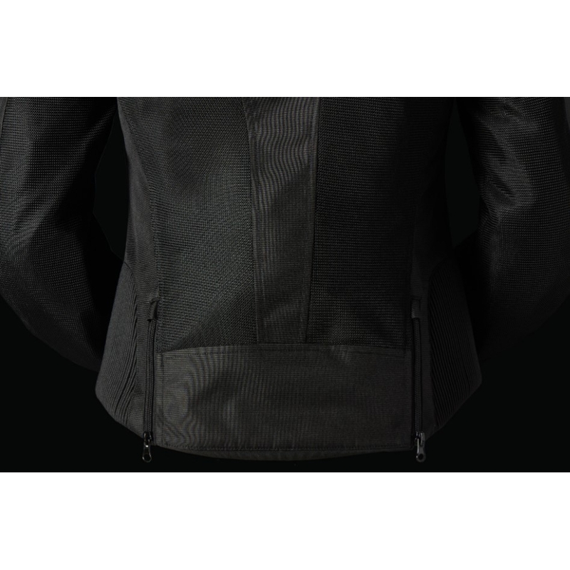 Geacă de motocicletă pentru femei Furygan Genesis Mistral Lady Evo 3 Black