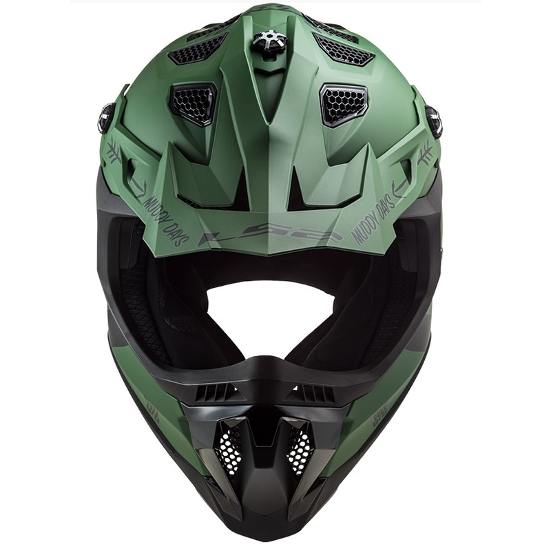 Cască de motocros LS2 MX700 Subverter Cargo green matt