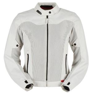 Jachetă de motocicletă pentru femei Furygan Genesis Mistral Lady Evo 3 White