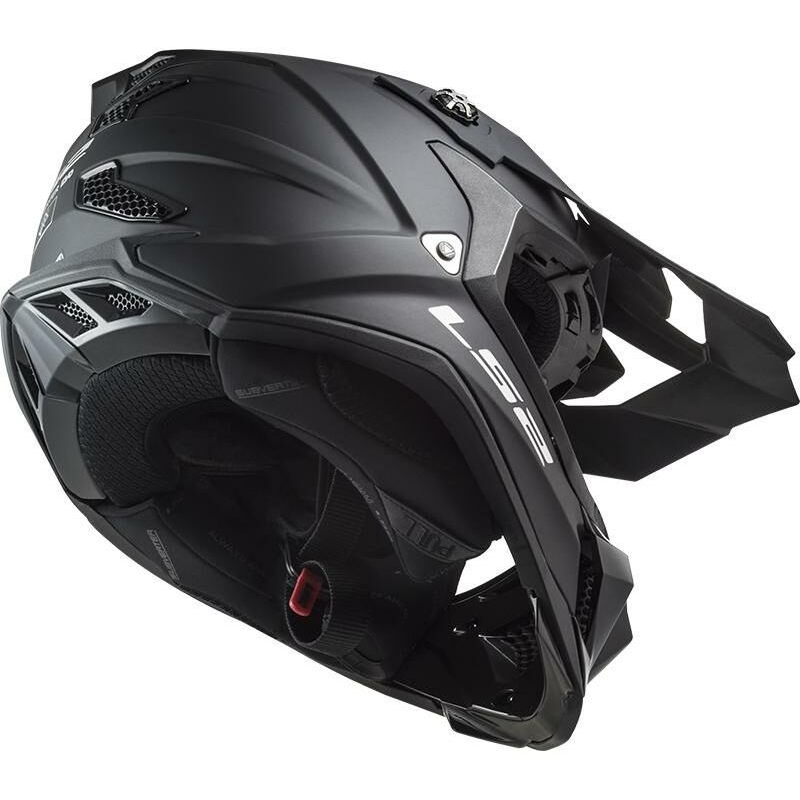 Cască de motocros LS2 MX700 Subverter Noir negru