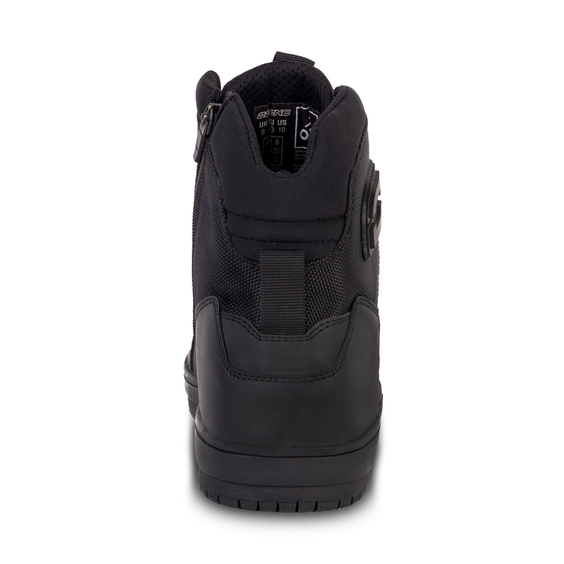 Ghete moto Ozone Spin negre