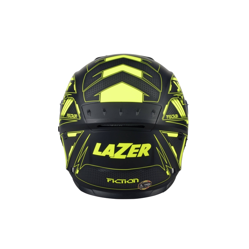 Cască de motocicletă integrală Lazer Rafale Evo MM Roadtech negru-fluo galben