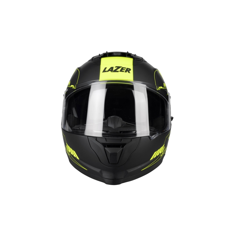Cască de motocicletă integrală Lazer Rafale Evo MM Roadtech negru-fluo galben