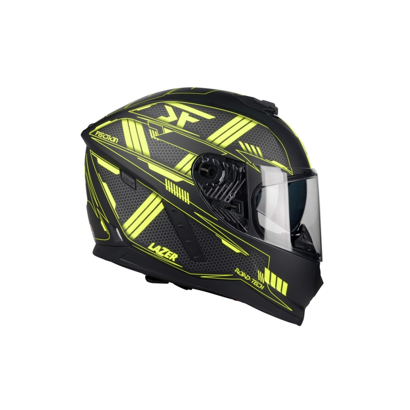 Cască de motocicletă integrală Lazer Rafale Evo MM Roadtech negru-fluo galben