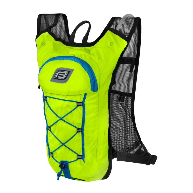 Rucsac pentru ciclism FORCE Pilot Plus 10 l galben fluo cu hidrovac lichidare