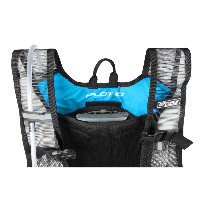 Rucsac pentru ciclism FORCE Pilot Plus 10 l galben fluo cu hidrovac lichidare