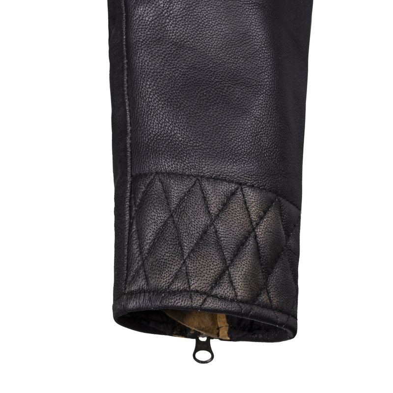 Geacă moto Street Racer Tribe Retro maro