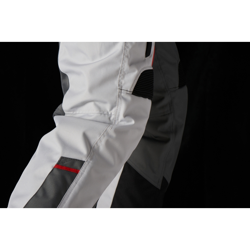 Pantaloni de motocicletă Furygan Apalaches negru-alb-roșu-gri negru lichidare