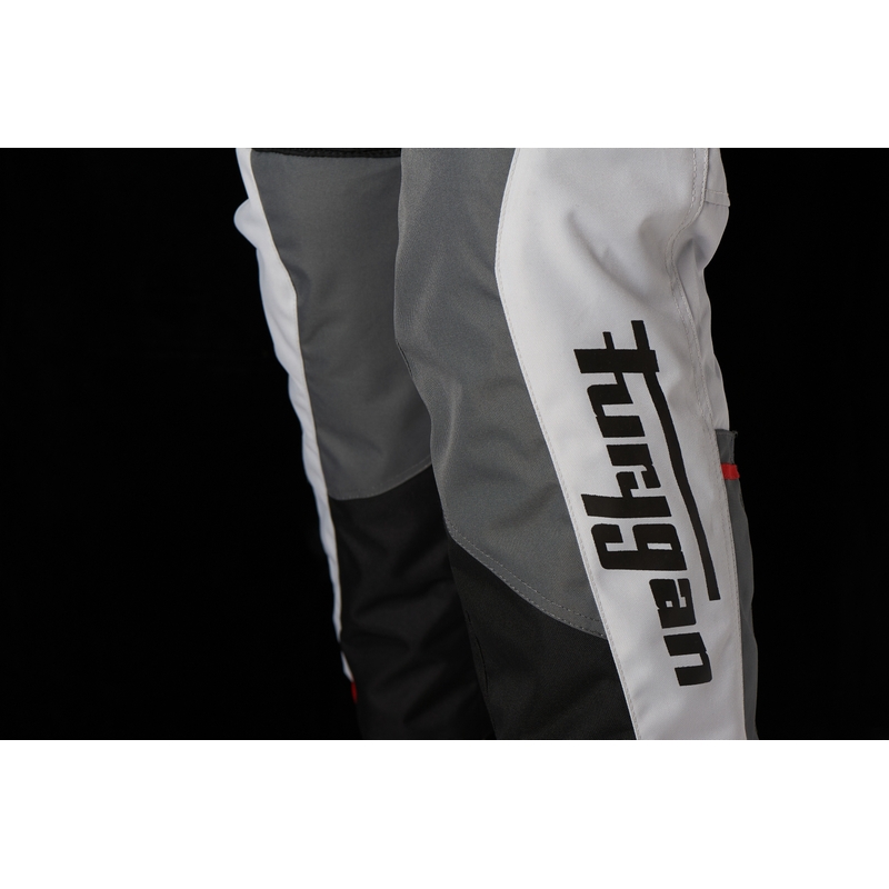 Pantaloni de motocicletă Furygan Apalaches negru-alb-roșu-gri negru lichidare