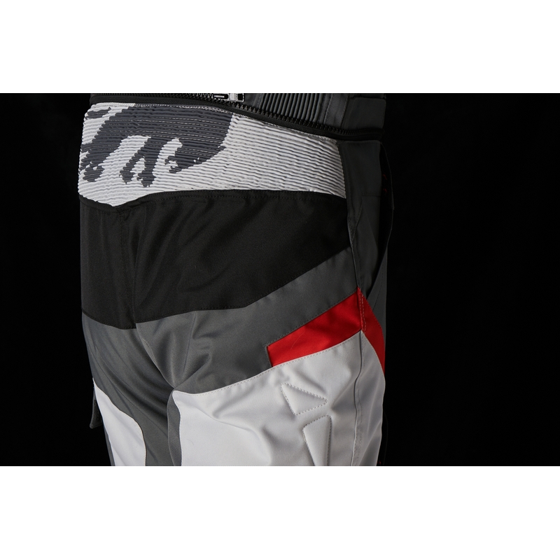 Pantaloni de motocicletă Furygan Apalaches negru-alb-roșu-gri negru lichidare