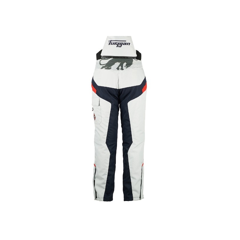 Pantaloni moto pentru femei Furygan Apalaches negru-roșu-alb-alb-albastru lichidare
