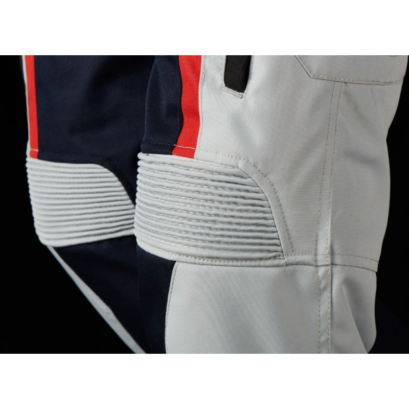 Pantaloni moto pentru femei Furygan Apalaches negru-roșu-alb-alb-albastru lichidare