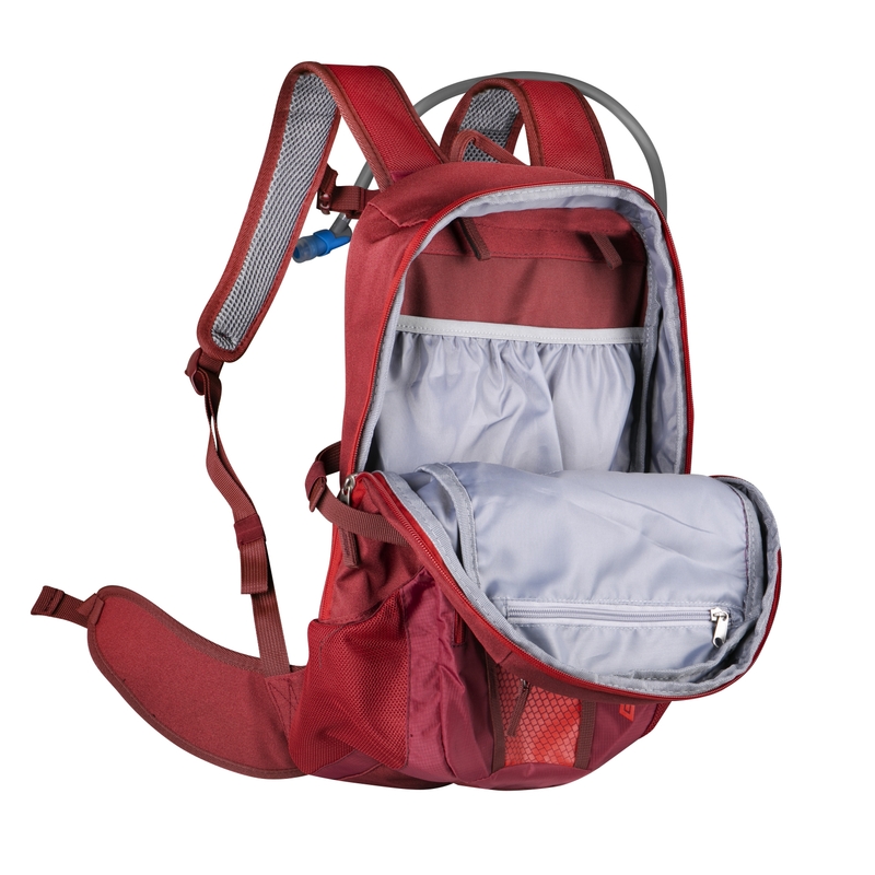 Rucsac pentru ciclism FORCE Grade Plus 22 l roșu cu hidrovac lichidare