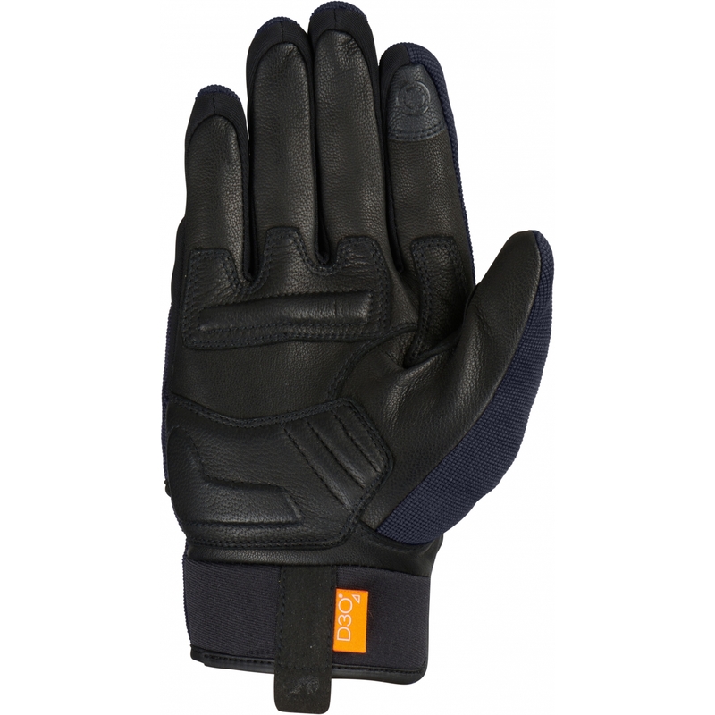 Mănuși de motocicletă Furygan Jet D3O albastru-negru